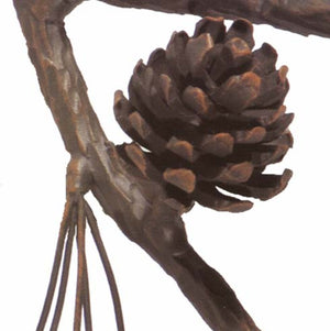 Pinebough Iron Towel Ring