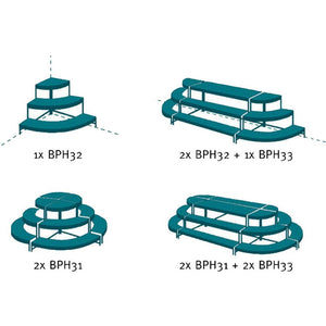 Rectangular Plant Shelf-Iron Accents