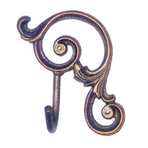 Regency Towel Hook-Iron Accents