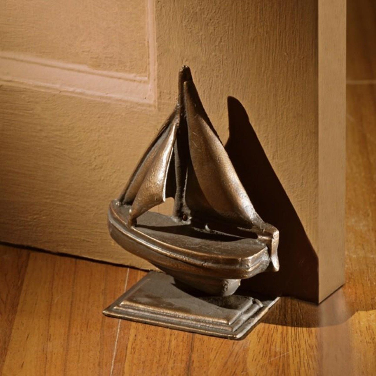 Sailboat Doorstop-Decor | Iron Accents