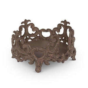 Salad Plate Holder-Iron Accents