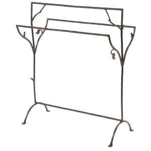 Sassafras Blanket Stand-Iron Accents
