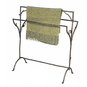 Sassafras Blanket Stand-Iron Accents