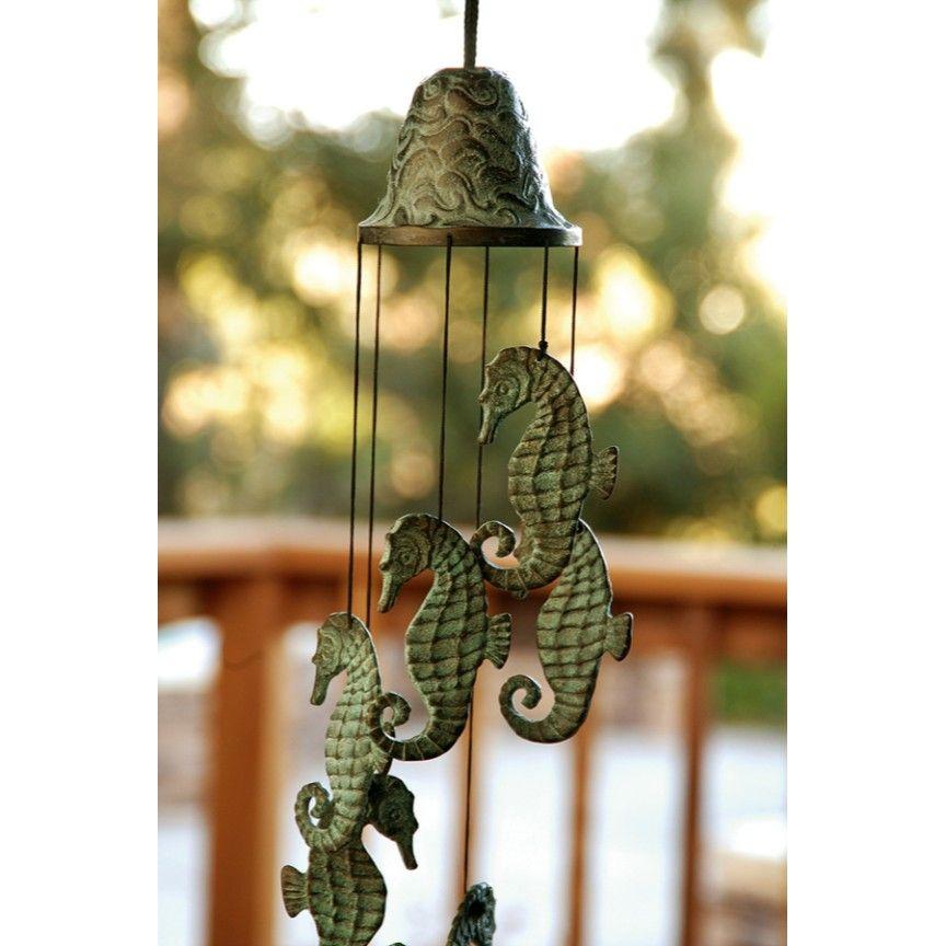 Seahorse Wind Chime-Garden | Iron Accents