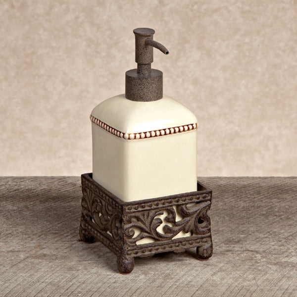 Soap or Lotion Pump-Iron Accents