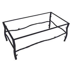 South Fork Cocktail Table / Base -50x30-Iron Accents