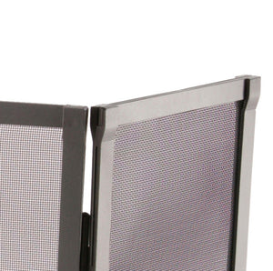 Standard 3-Panel Fire Screen-Iron Accents