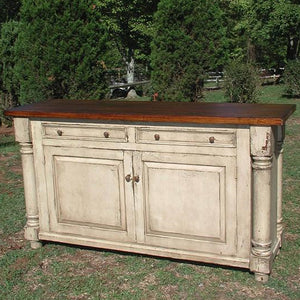 Wilmont Custom Farmhouse Credenza-Iron Accents