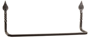 Tulip Twist Towel Bars-Iron Accents