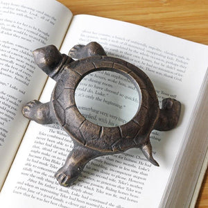 Turtle Desk Magnifier-Decor | Iron Accents