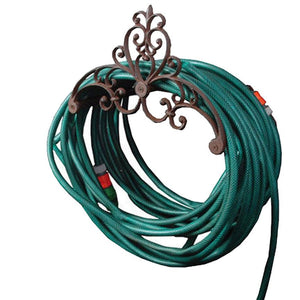 Victorian Style Hose Holder-Iron Accents