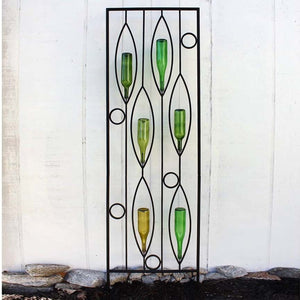 Vineyard Bottle Trellis-Iron Accents