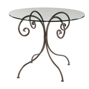 Waterbury Ice Cream Table-Iron Accents