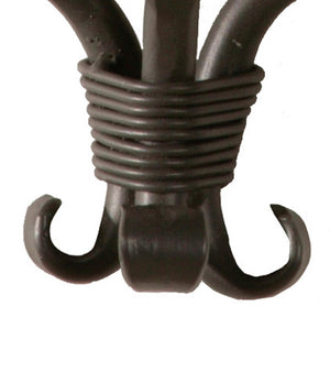 Williamsburg Wall Sconce-Iron Accents