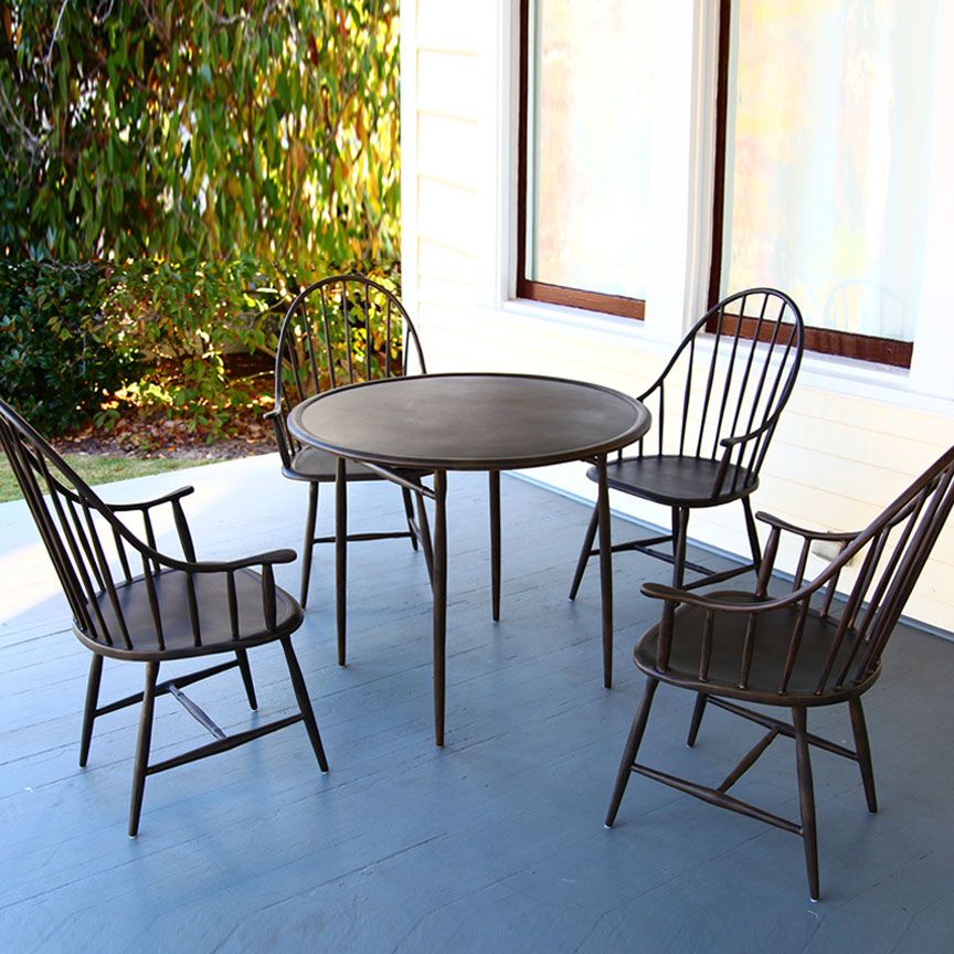 Windsor 5pc Dining Set | Iron Accents