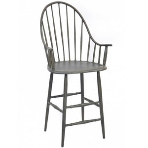 Windsor Counter Stool (Set-2) | Iron Accents