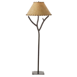 Woodland Floor Lamp-Iron Accents