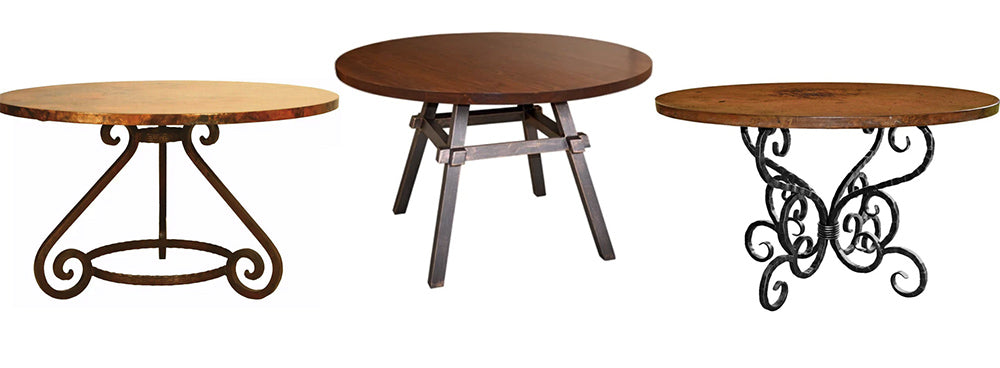 Transform Your Dining Room with Versatile Wrought Iron Dining Table Bases