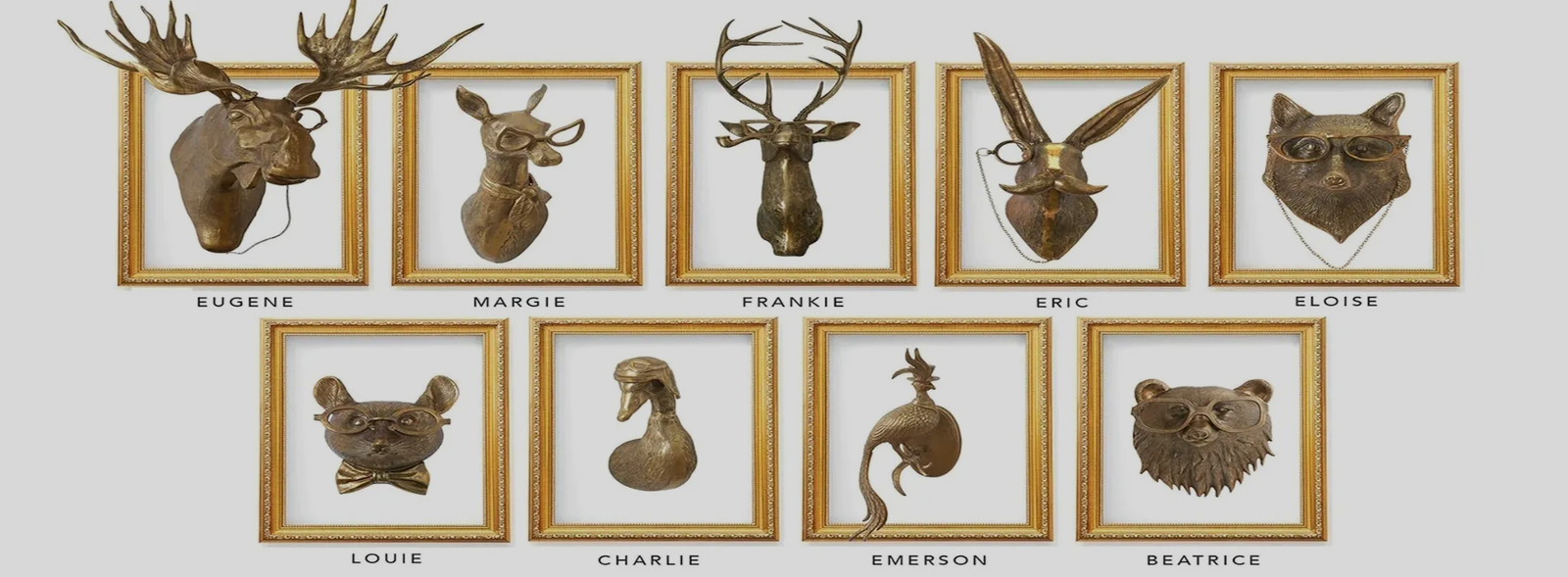 Eric & Eloise Animal Wall Mounts: Meet the Collection