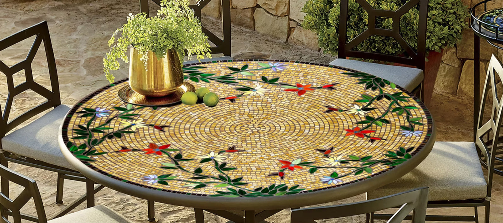 Mosaic Patio Tables: Materials, Craftsmanship & What Sets Them Apart