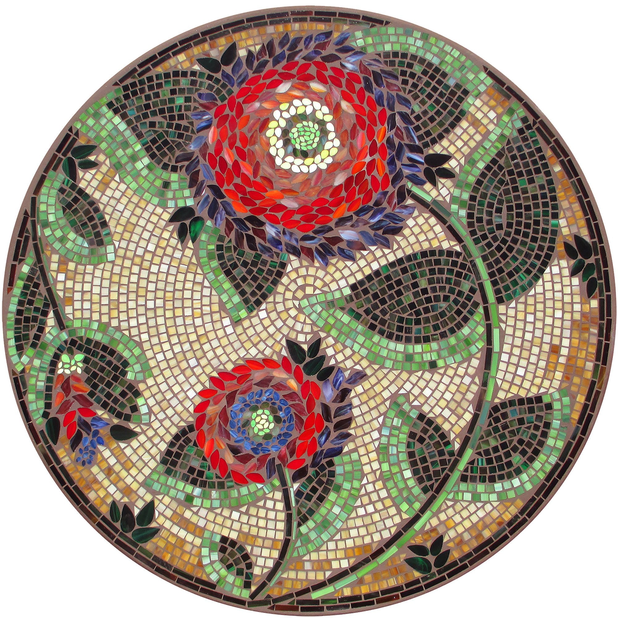 Dahlia Mosaic Design