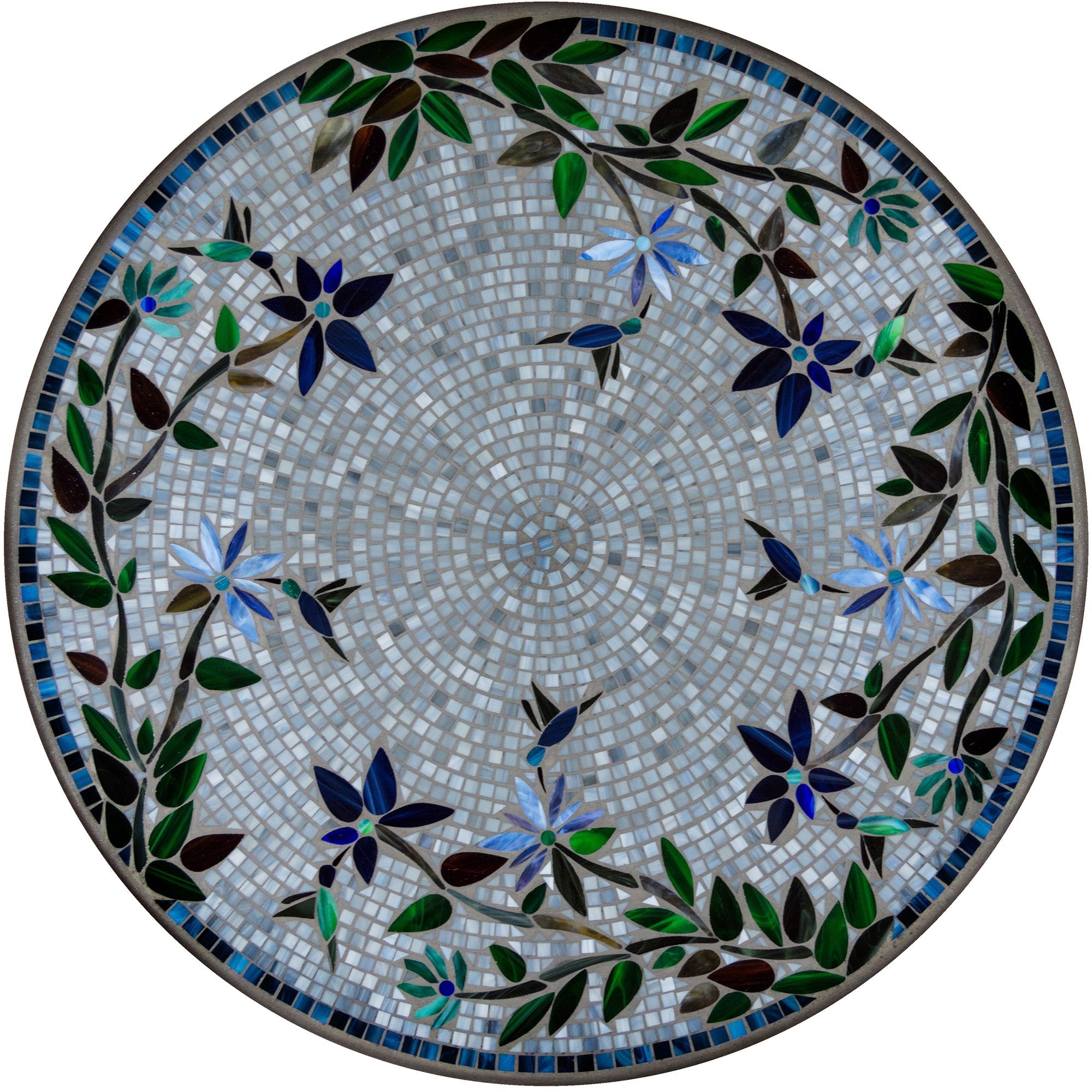 Royal Hummingbird Mosaic Design