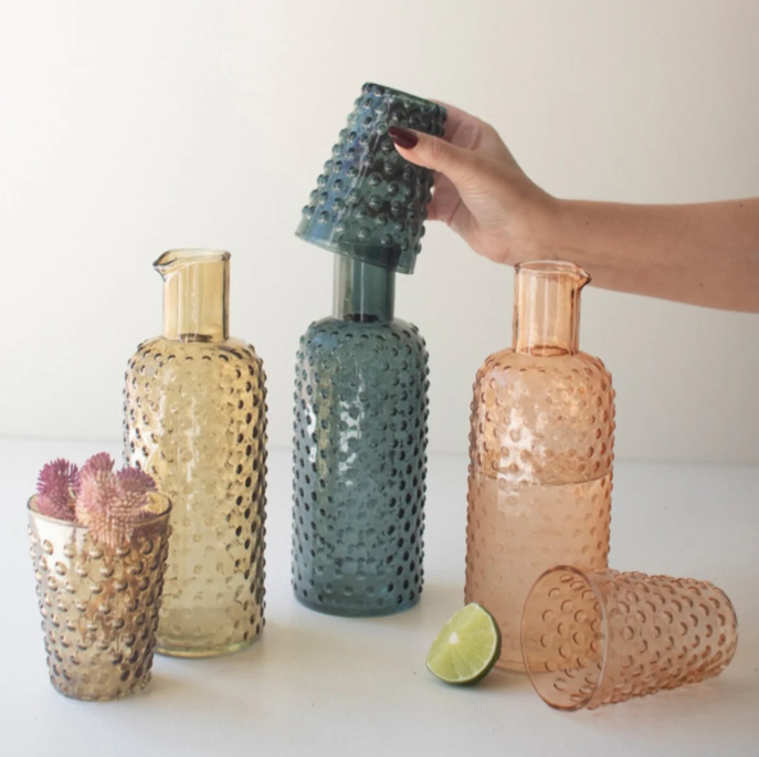Pitchers dispensers and accessories for beverage service