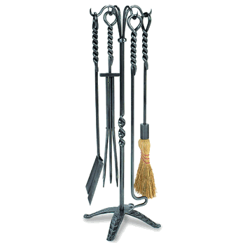 Wrought Iron Fireplace Tools
