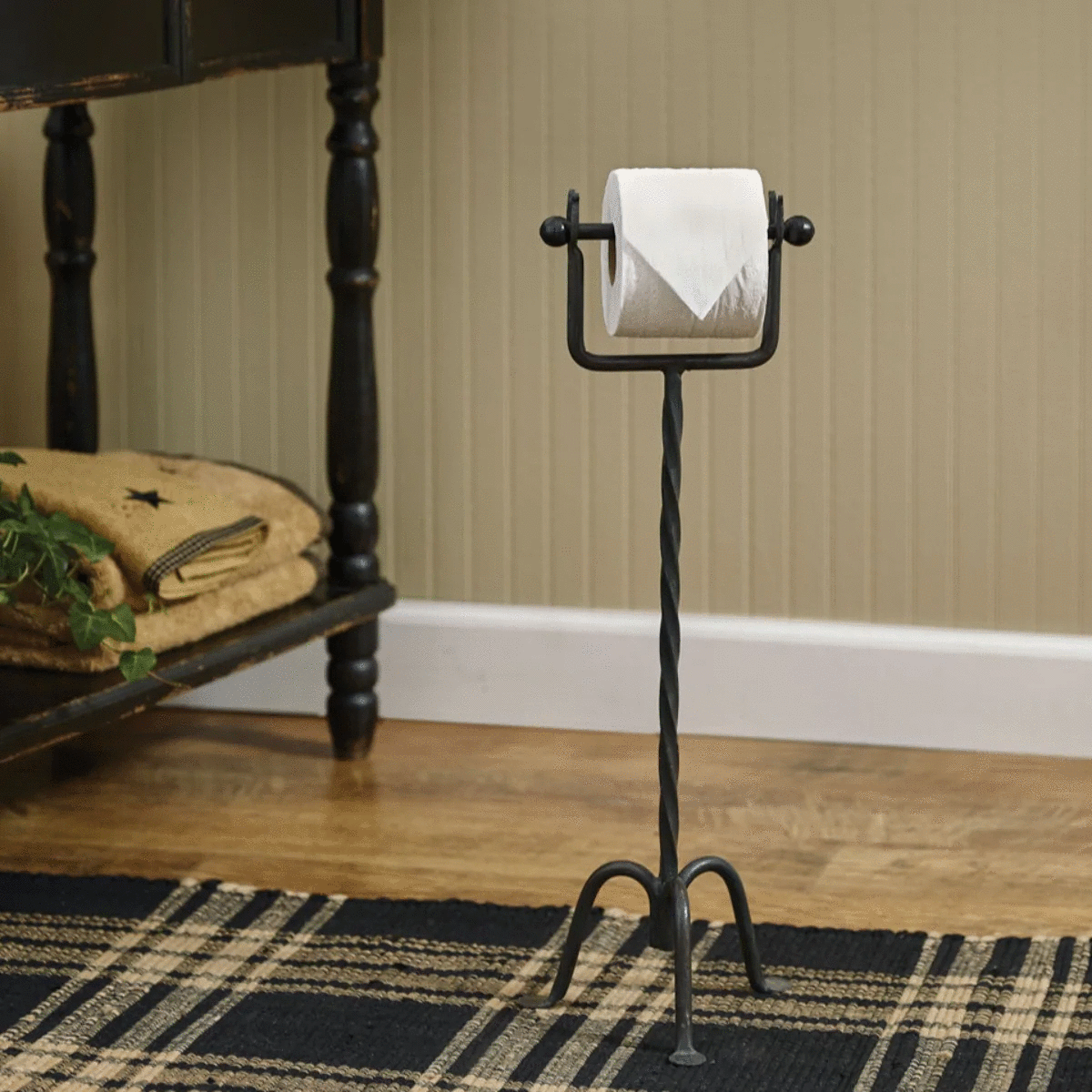 Wrought Iron Toilet Paper Holders