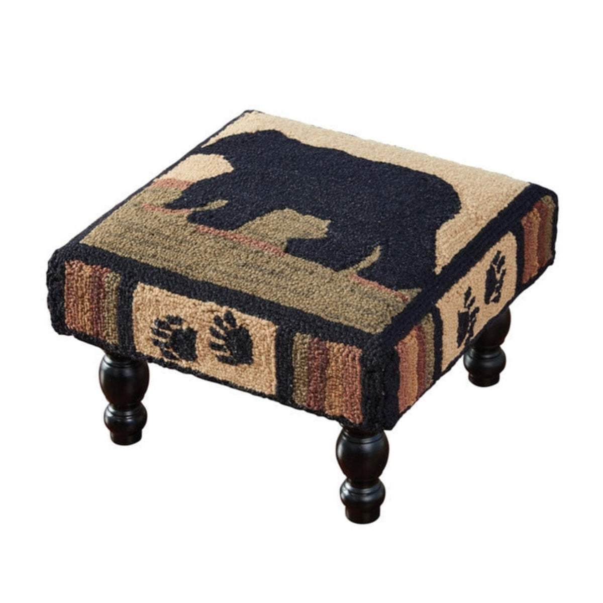 Timberline Trail Hooked Stool