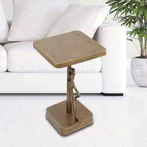 Leisurely Repose Sculptural End Table