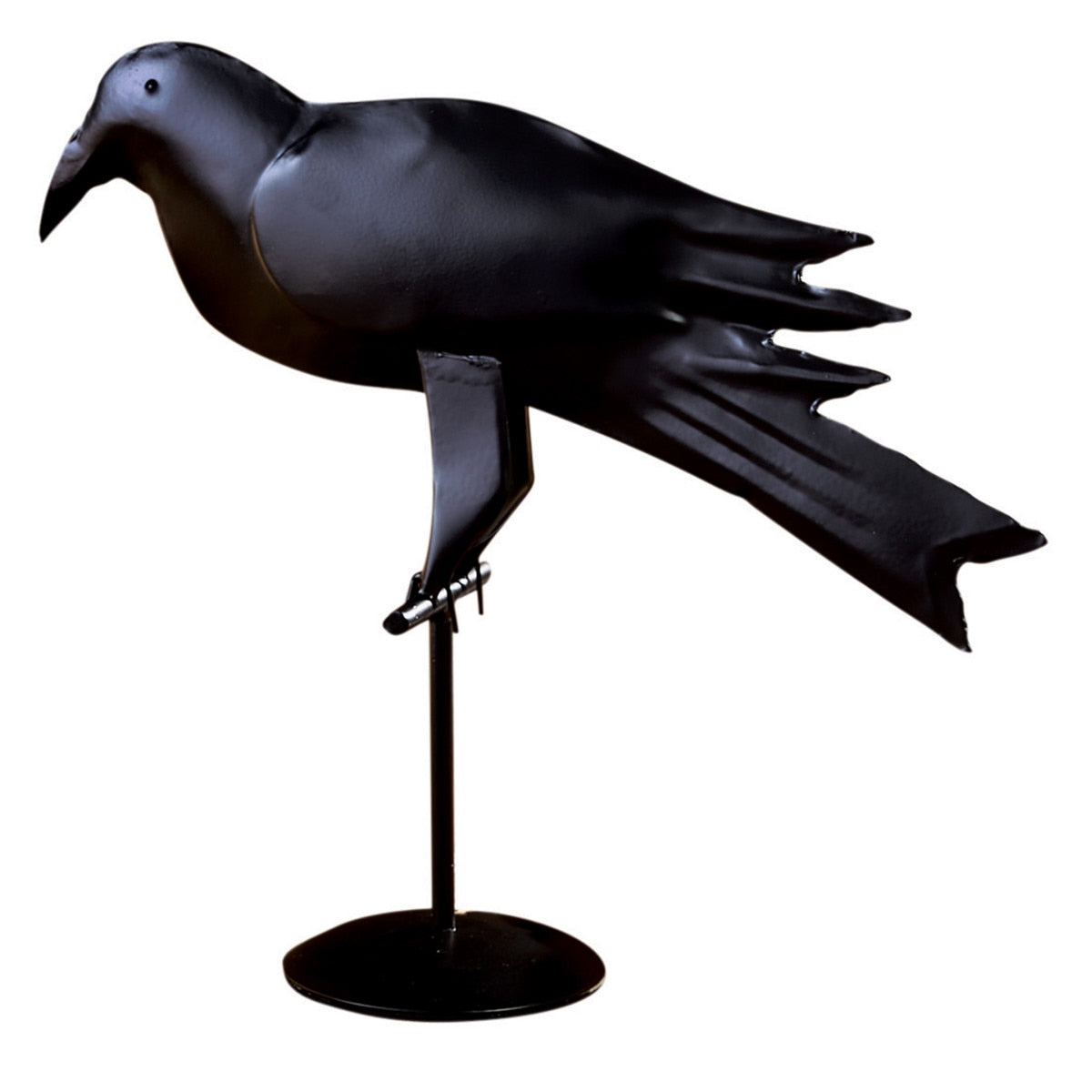 Iron & Metal Crow - Perched