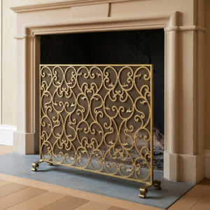 Bellavita Italian Scroll Fire Screen