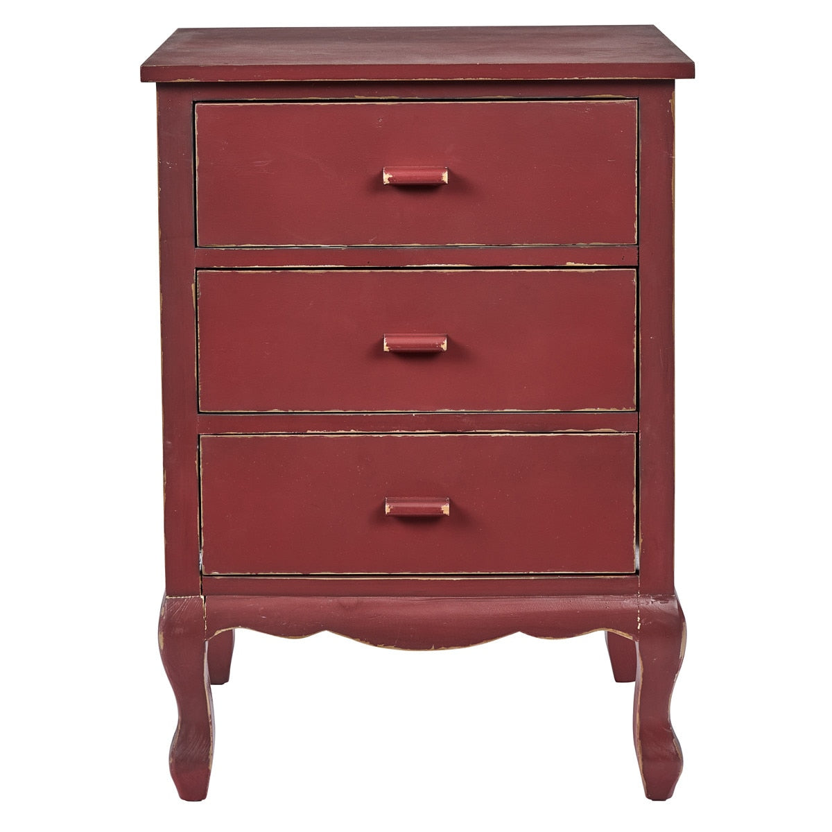 Aged Red Cupboard