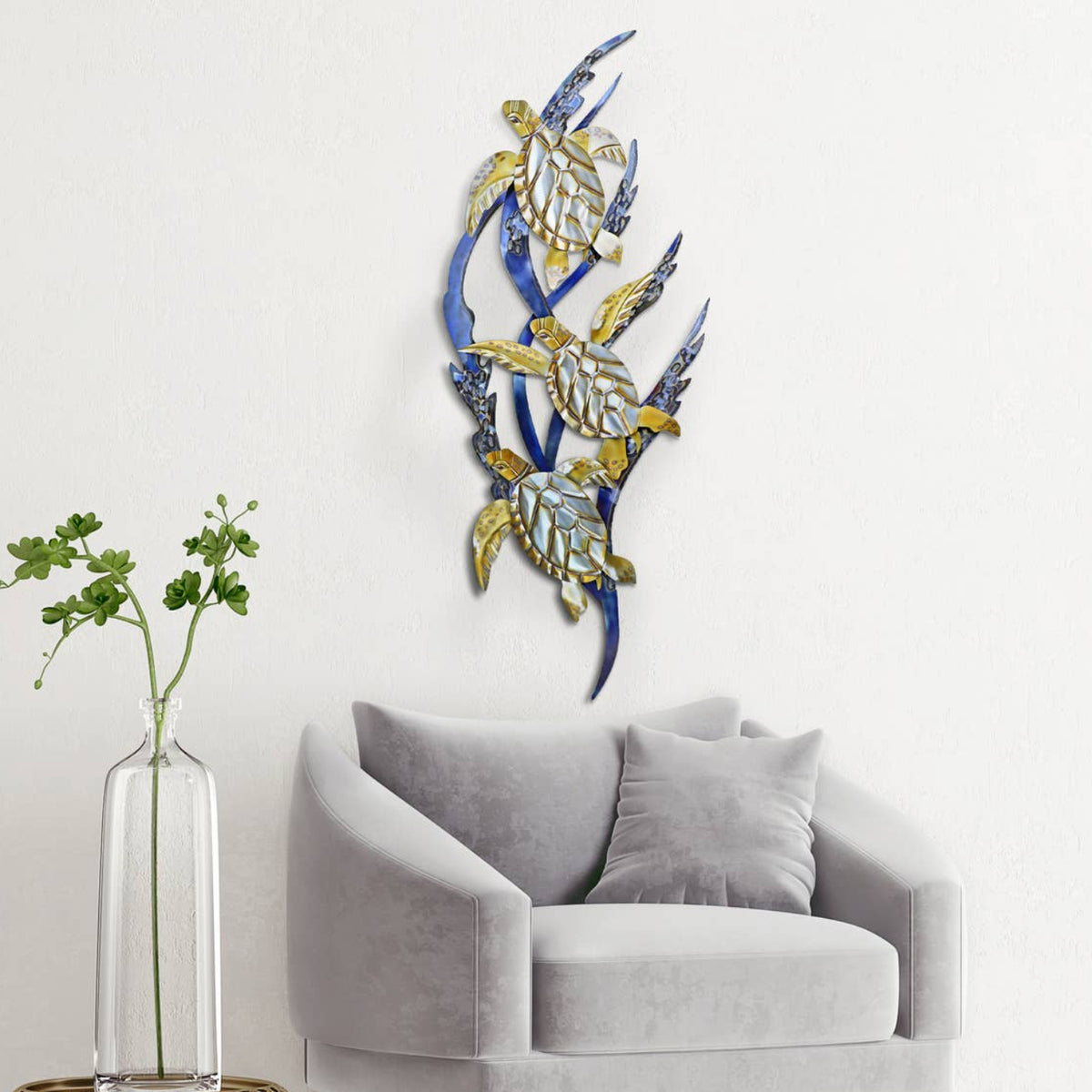 Kelp Haven  -  Metal Wall Sculpture