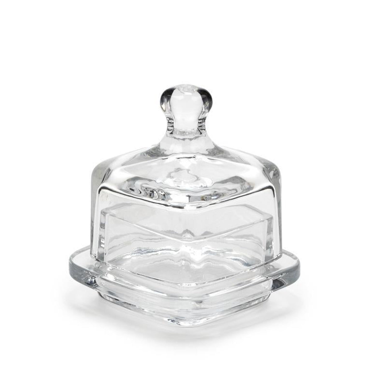 Petite Glass Butter Dish