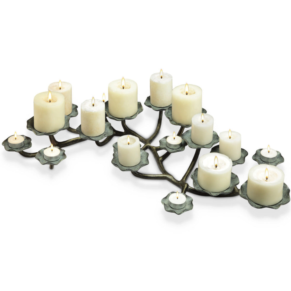 Verdant Vignette Pillar Candelabra