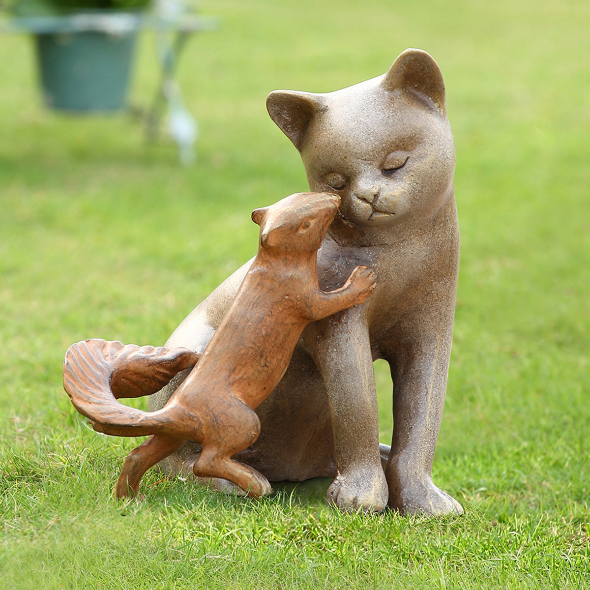 Furry Friends Forever Sculpture