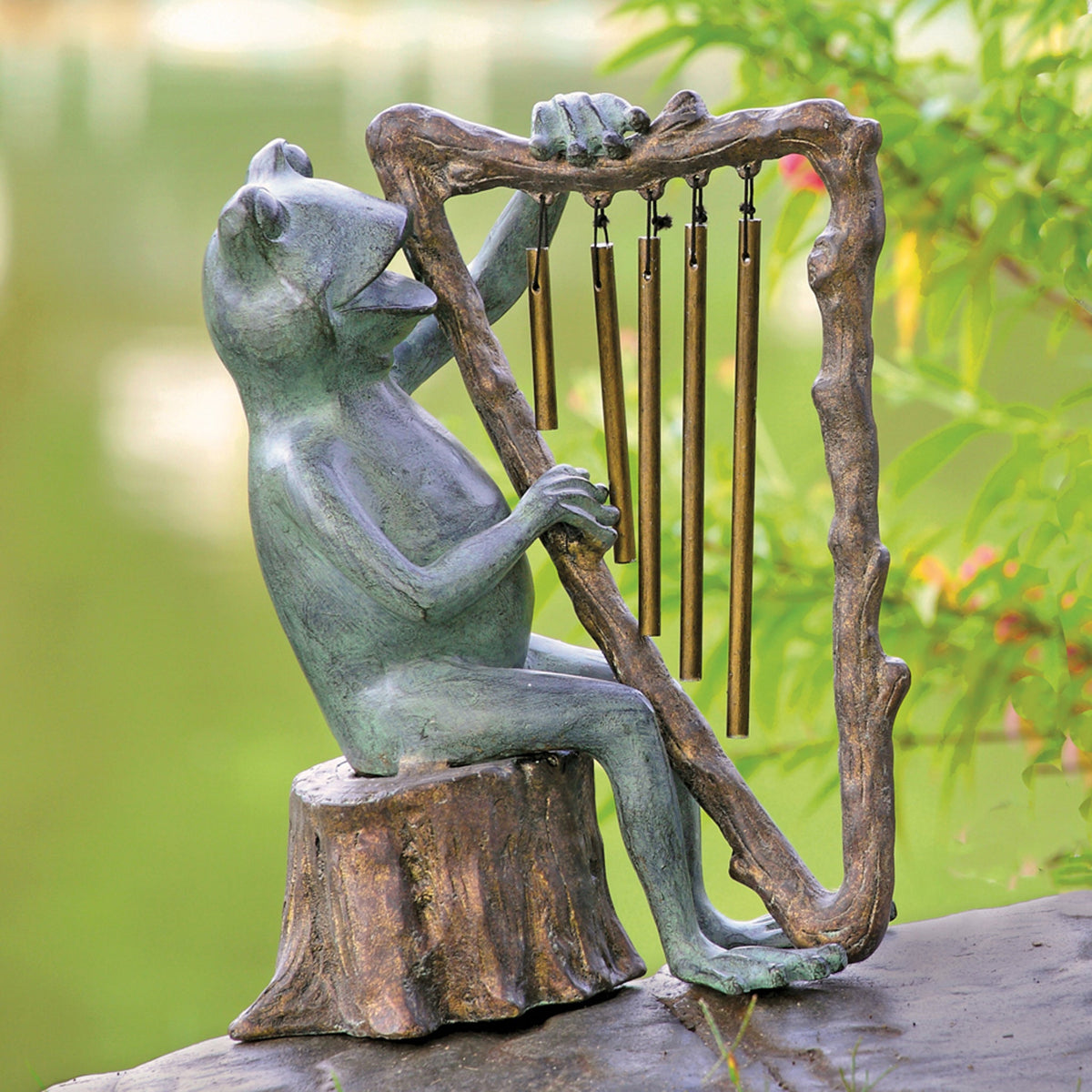 Hoppy Harp Windchime