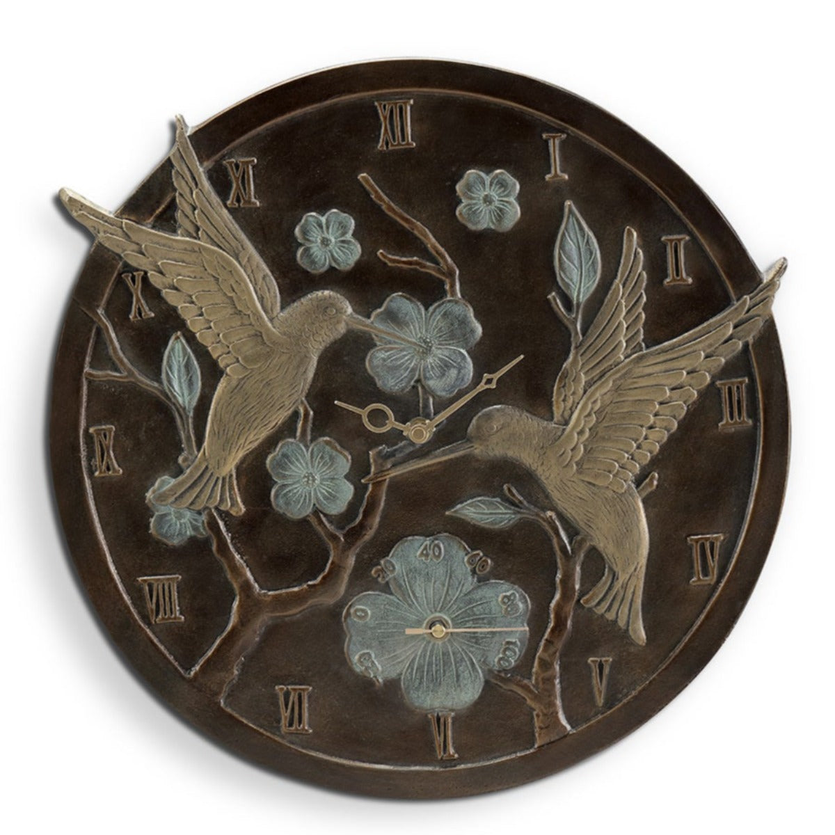 Hummingbird Clock/Thermometer