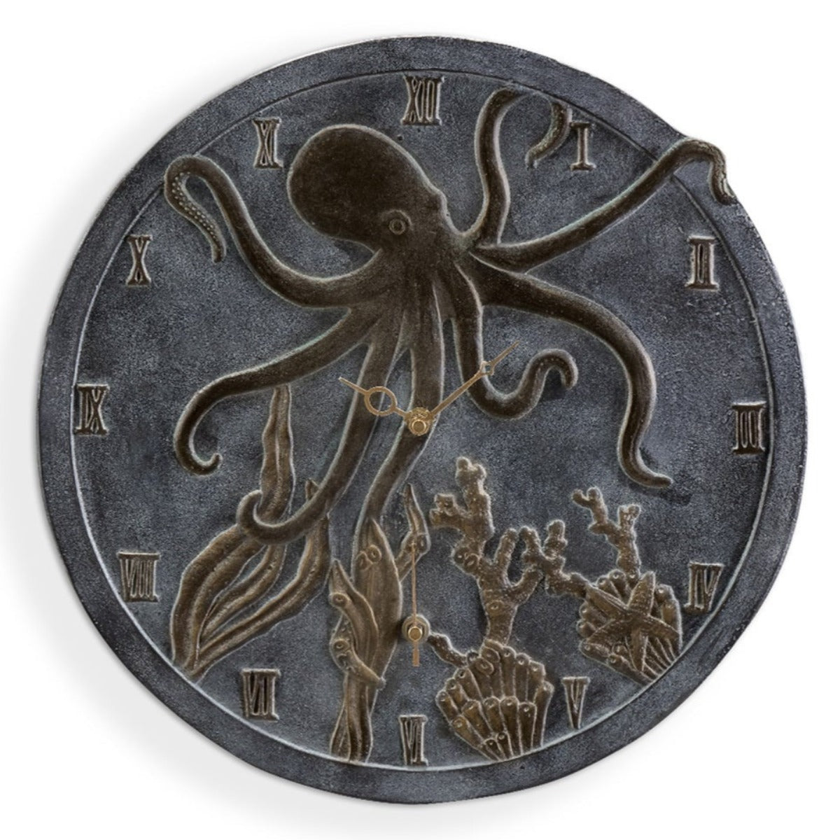 By The Sea Wall Clock / Thermometer