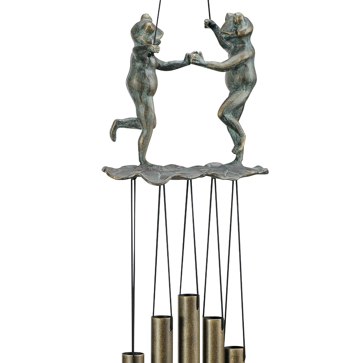 Meadow Dancing Frogs Wind Chime