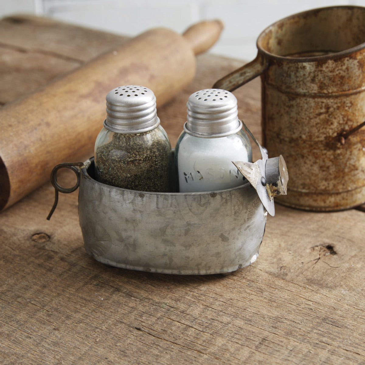 Pig Salt & Pepper Caddy