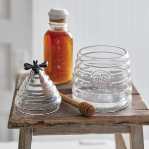 Honey Hive Canister with Dipper