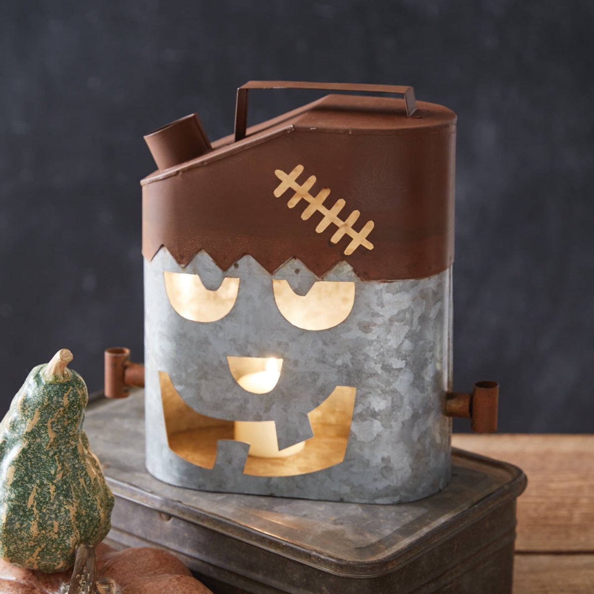 Frankenstein's Glowing Can Luminary