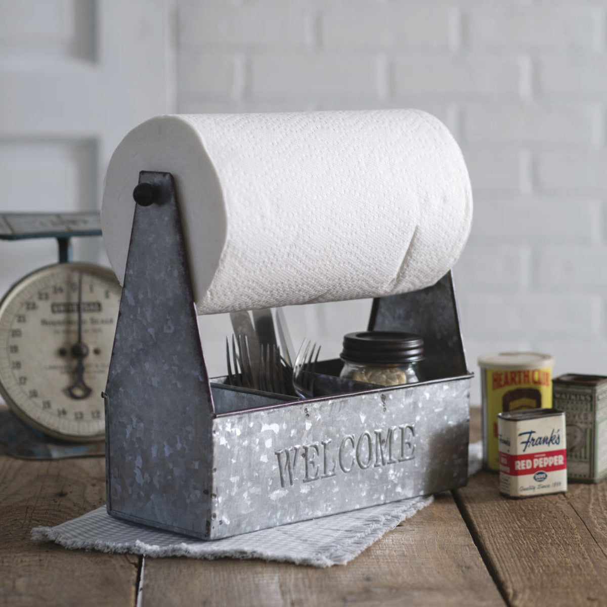Multi Use Paper Towel Caddy