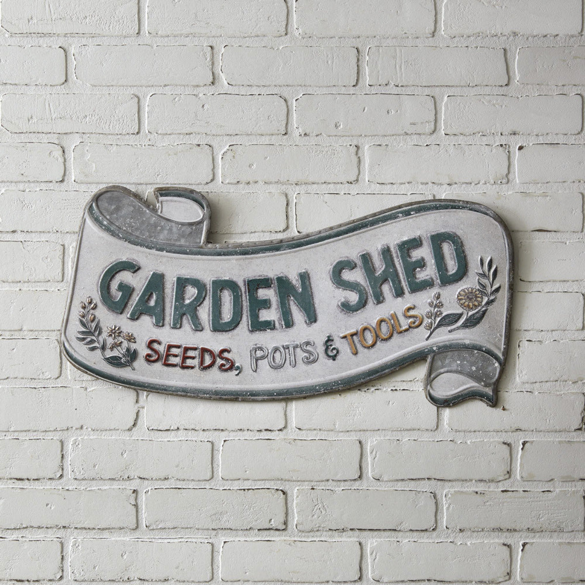 Garden Shed Scroll Sign