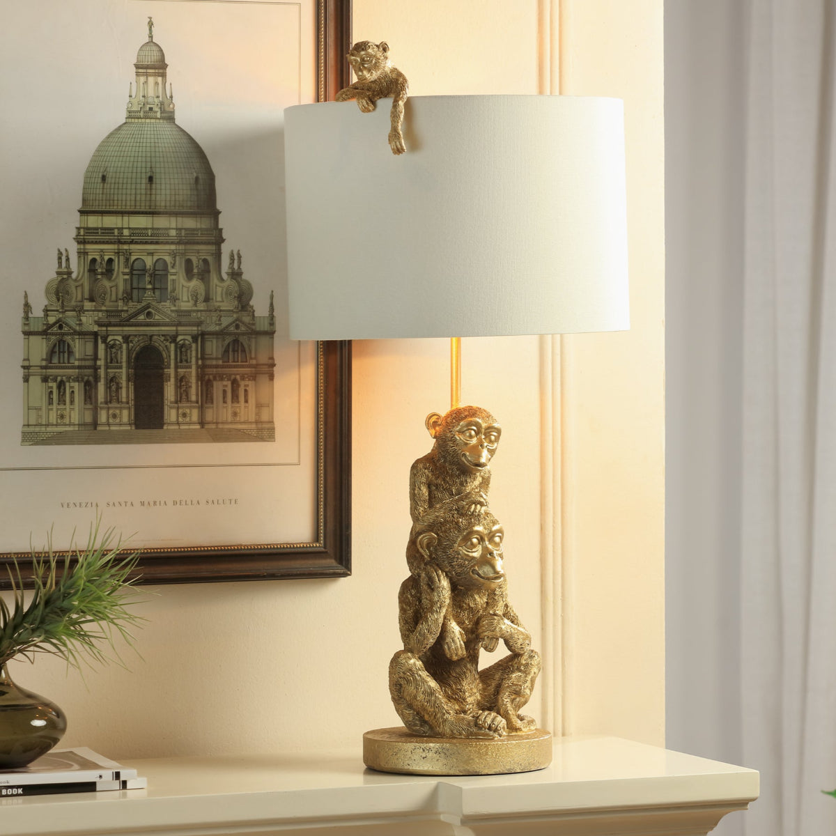 Madcap Monkey Desk Lamp