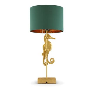 Golden Seahorse Desk Lamp
