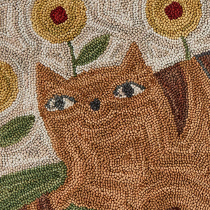 Cheshire Garden Hooked Rug